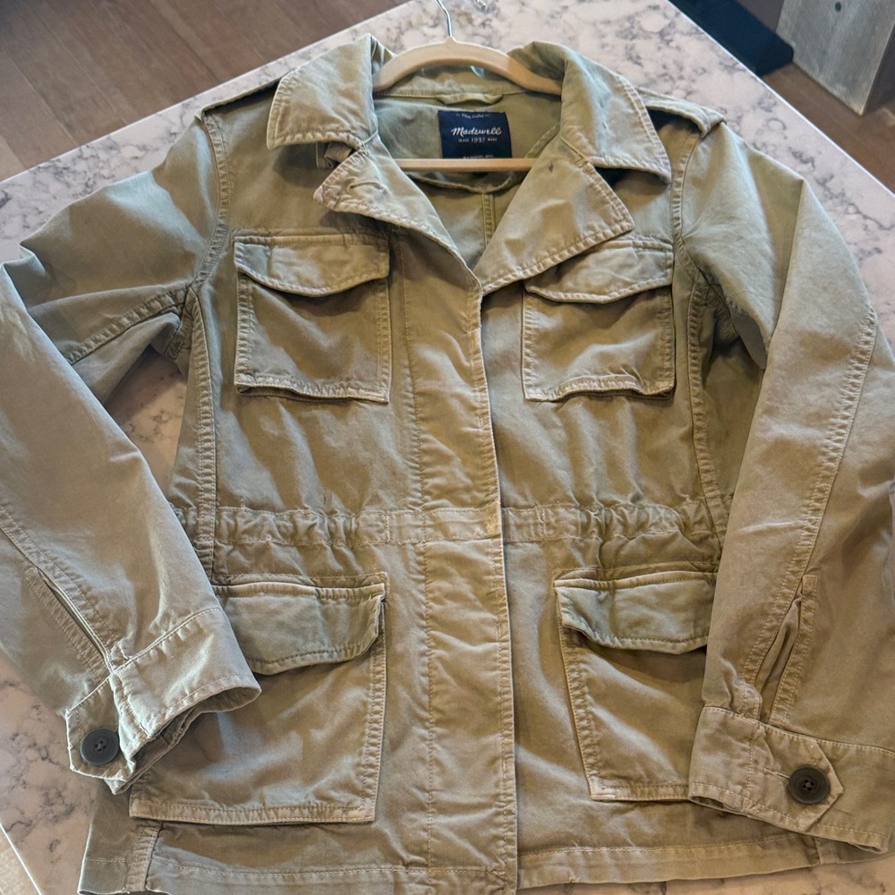Vintage Madewell Military Style Jacket